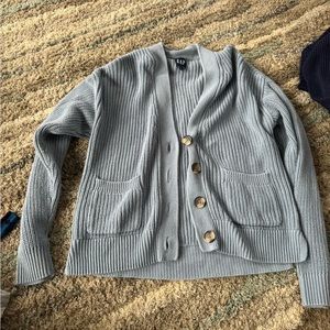 Light blue cardigan